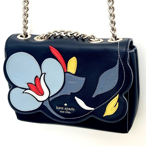 kate spade new york Briar Lane Floral Mini Emelyn Shoulder Bag - Picture 8 of 9